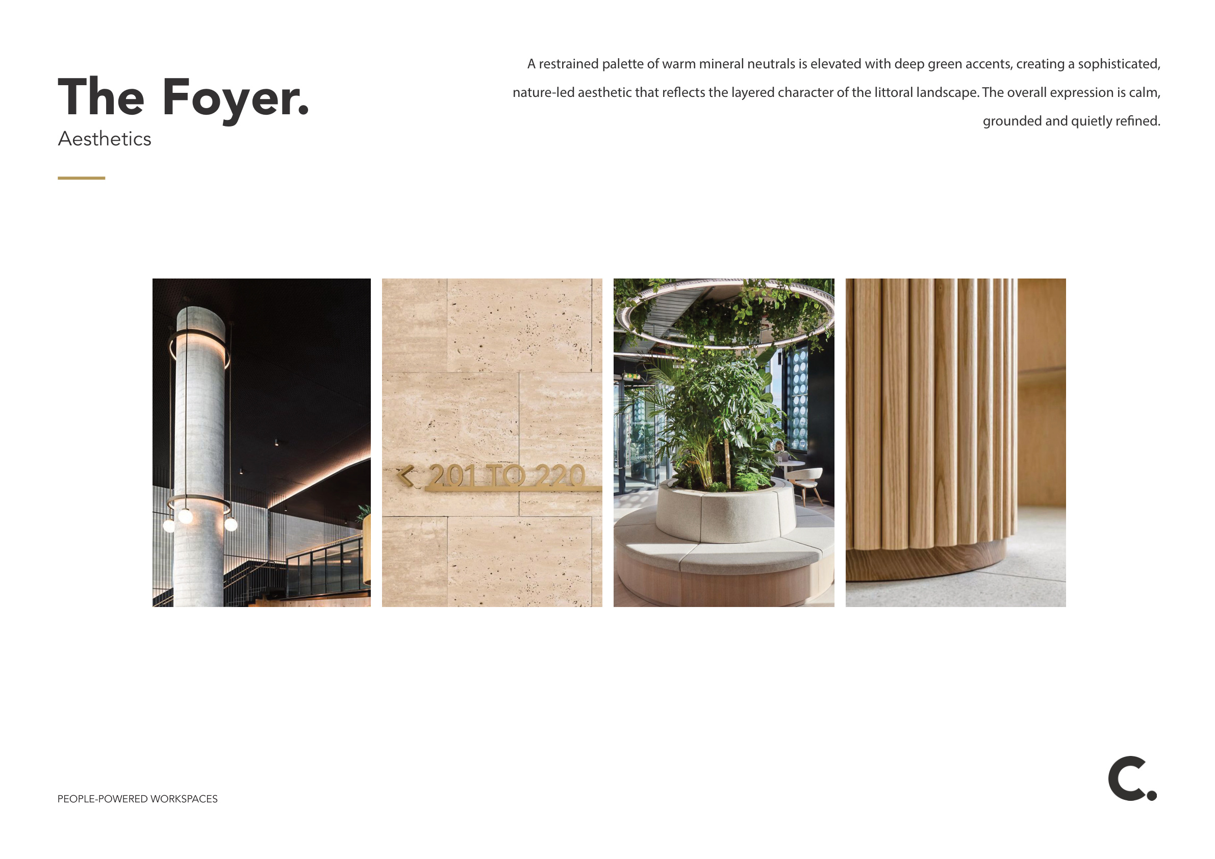 Foyer aesthetics — design inspiration