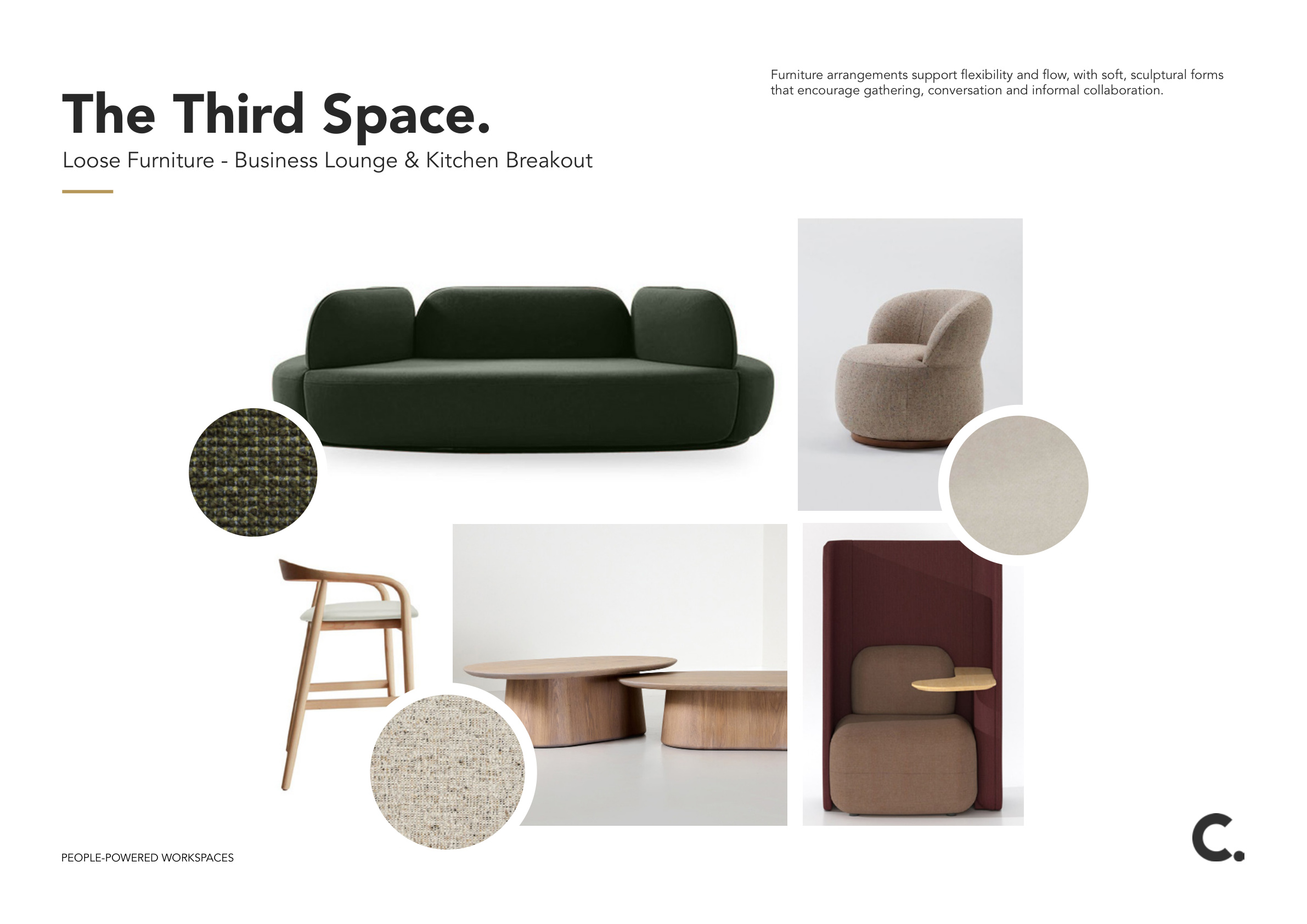Third Space furniture — lounge and breakout
